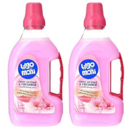 موبي منعم ومعطر للملابس زهري حديقة الزهور 2 × 2 لتر