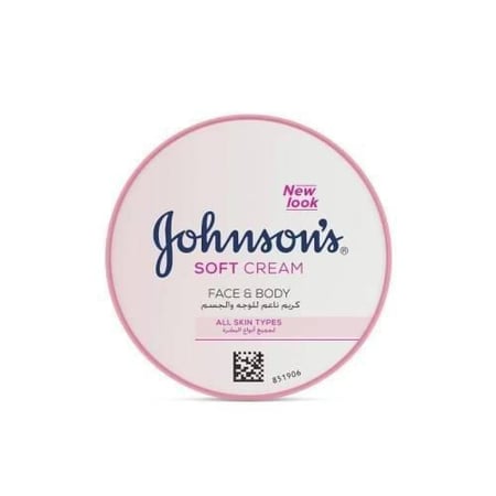 جونسون كريم ناعم للوجه والجسم - 200 مل
