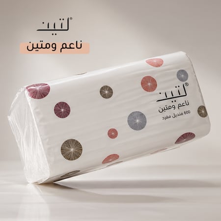 مناديل لتين 600 منديل