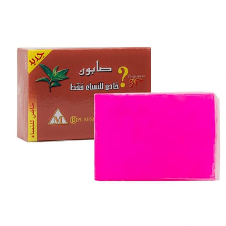 بيور سكن صابون فيرجينيتي للمناطق الحساسة أحمر  - 135غ