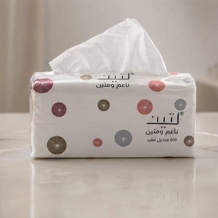مناديل لتين 600 منديل