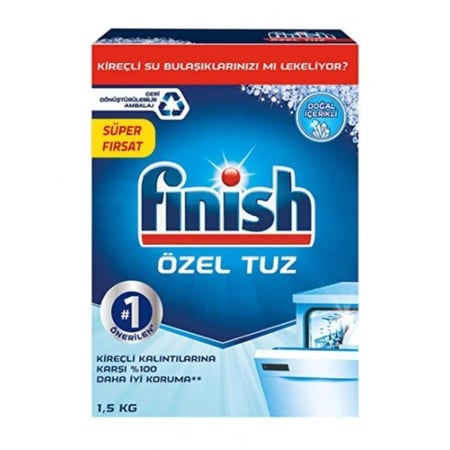 فنش ملح منظف غسالة الصحون