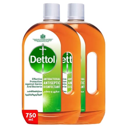 مطهر ومعقم 750 مل 2 حبة من ديتول