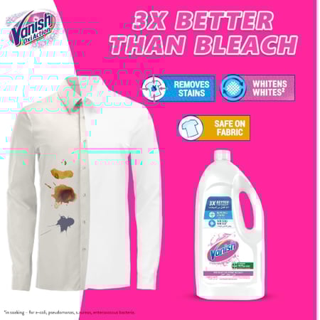 فانيش سائل مزيل البقع للملابس البيضاء