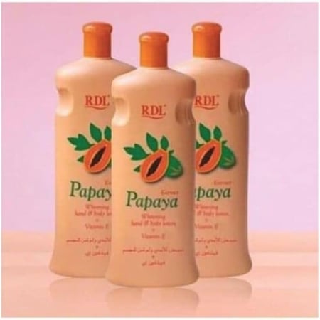 لوشن بابايا RDL مبيض لليدين والجسم 600 مل