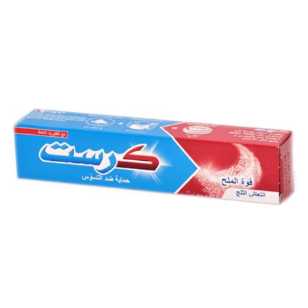 معجون كرست ضد التسوس مع الفلورايد 125 مل إنتعاش الثلج ( قوة الملح)
