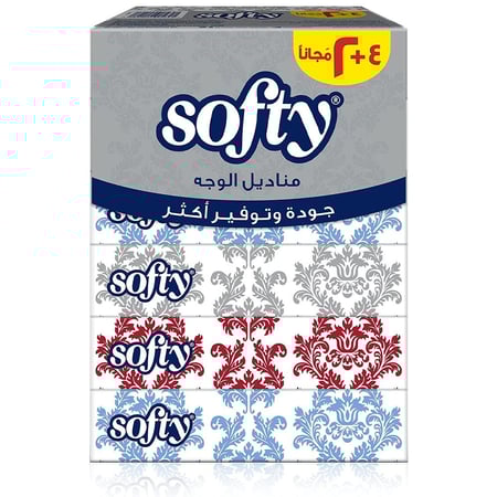 مناديل سوفتي علبة 76 منديل