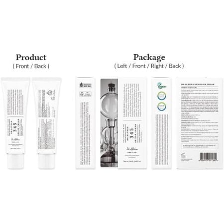 دكتور الثيا كريم 345 ريليف مرطب يومي للوجه وعناية لتخفيف العيوب وانتعا