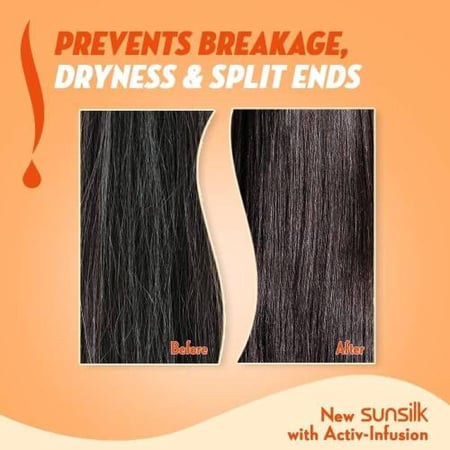 صانسيلك بلسم إصلاح فوري للشعر التالف - 340 مل