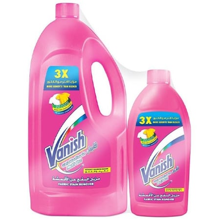 فانيش مزيل البقع للملابس الملونة 1.8 لتر + 500 مل مجاناً