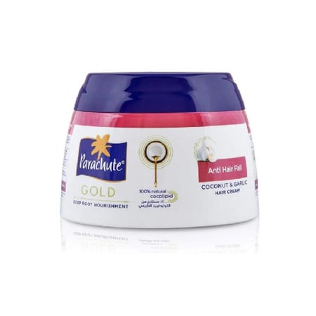 باراشوت كريم الشعر جولد بجوز الهند والثوم مقاوم لتساقط الشعر - 210 مل