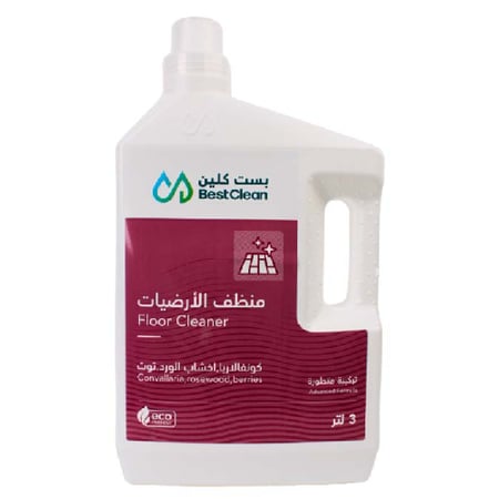 بست كلين منظف الارضيات كونفالاريا اخشاب الورد توت - 3 لتر