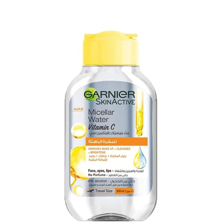 ماء ميسيلار مزيل مكياج للوجه والعينين من غارنييه - 100 مل