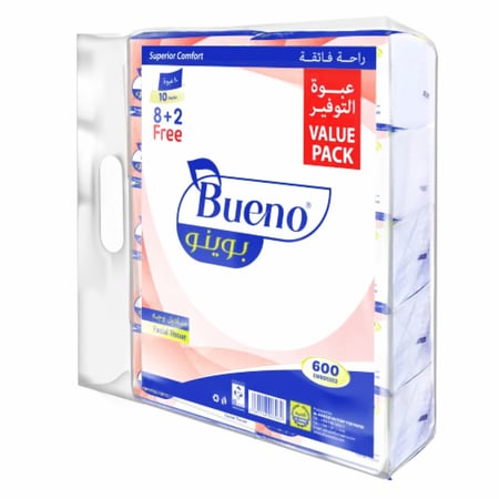 مناديل وجه بوينو 600 منديل