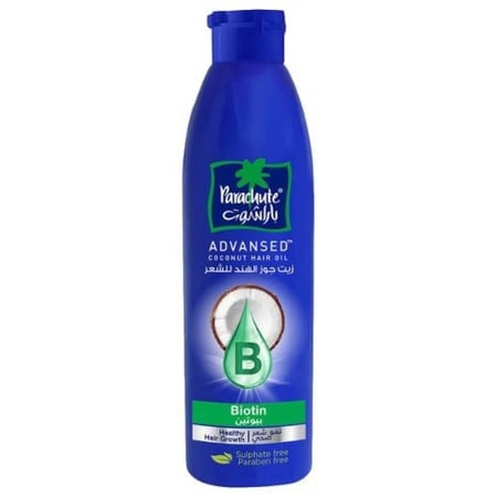 زيت الشعر ادفانسد بالبيوتين وجوز الهند من باراشوت 170 مل