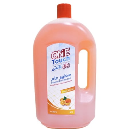 مطهر عام وان تاتش متعدد الإستعمال 4 لتر عطر البرتقال