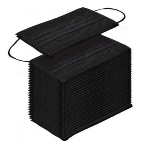 كمامة وجة لون أسود 50 حبة