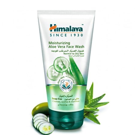 غسول الصبار المرطب للوجه من هيمالايا ايربلز - 150 مل