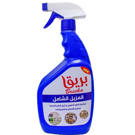 بريقا المزيل الشامل للدهون والبقع الصعبة 1 لتر
