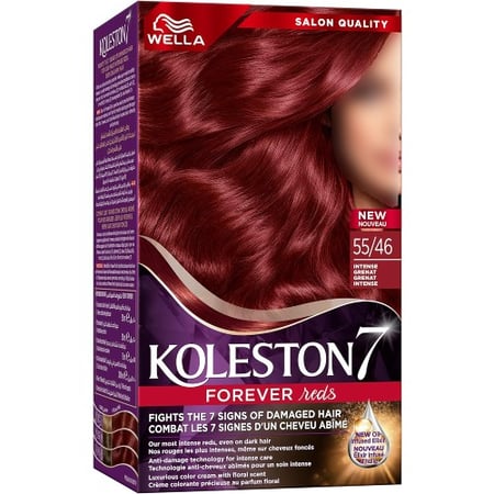 صبغة شعر كوليستون من ويلا  رقم 46-55 أحمر غني
