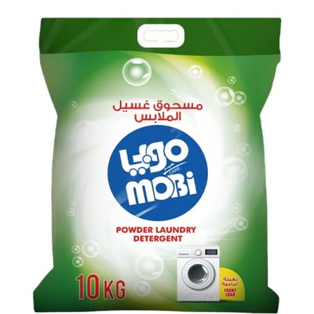 موبي مسحوق غسيل للغسالات الاتوماتيك 10 كجم