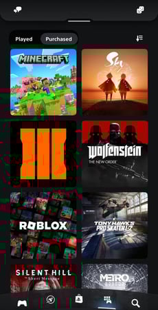 حساب العاب مدفوعة سوني فايف و فور يوجد به 86 لعبة