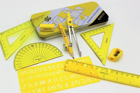 علبة هندسة 8 قطع EDDICO