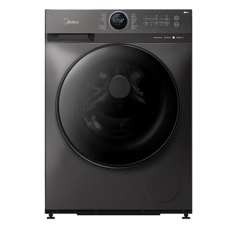 غسالة اتوماتيك تعبئة امامية ميديا 12 كيلو تنشيف 75% -1400 لفة تيتانيوم MF200W120W1TSA