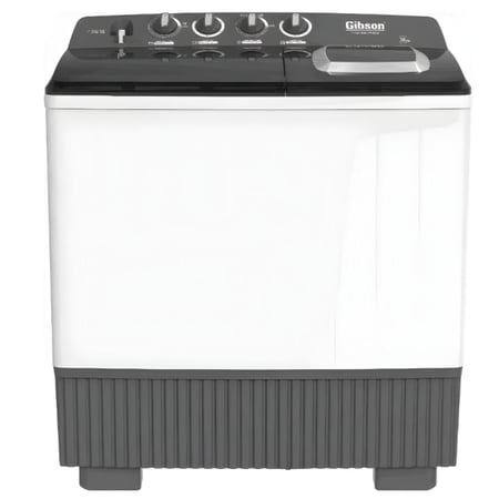 غسالة حوضين جبسون 12 كيلو GWMTT12BA3