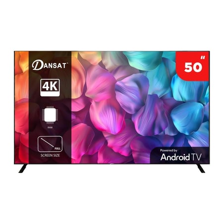 دانسات شاشة ذكية 50 بوصة 4k - بنظام أندرويد - DTD50BU
