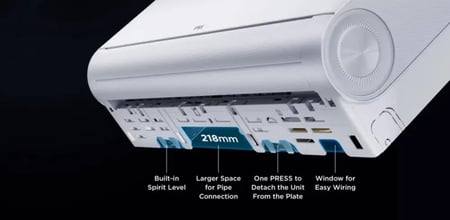 مكيف اسبليت تي سي ال جت ماكس Inverter 24000 بارد TAC-24CSU/JETW