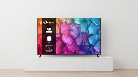 دانسات شاشة ذكية 50 بوصة 4k - بنظام أندرويد - DTD50BU