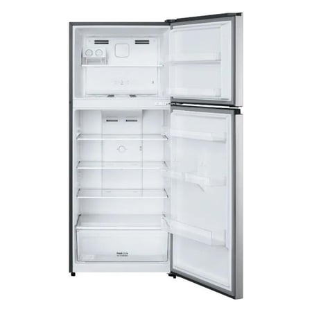 ثلاجة بابين ال جي بفريزر علوي 14.9 قدم  422 لتر لون فضي موديل LT16GBBSHM | تكنو بيست (27304049)