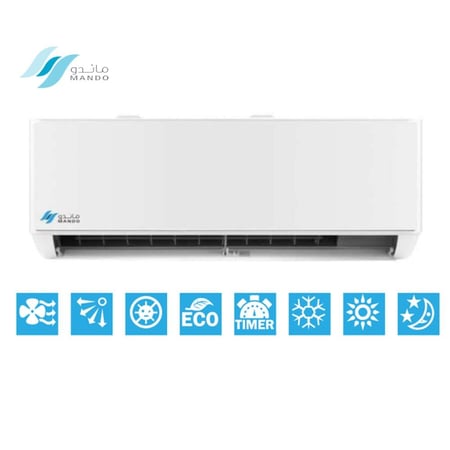 مكيف سبليت ماندو  28800 وحدة روتاري - حار وبارد لون أبيض موديل AC-TL-F23-36H | تكنو بيست (12001038)