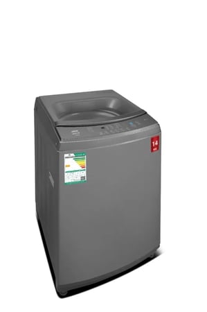 غسالة اتوماتيك تعبئة علوية هام  14 كيلو فضي HWM14S-24N