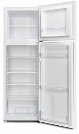 كولين ثلاجة بابين 168 لتر - 5.8 قدم مكعب - ديفروست - فضي - 811101002