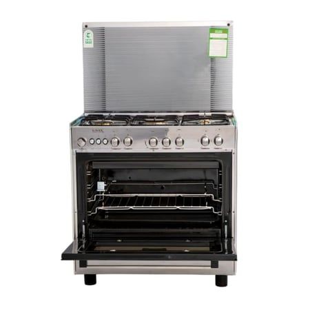 فرن غاز يونكس 5عيون 50*80 سم استيل TGM5080