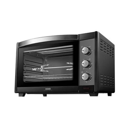 فرن كهرباء هام 45 لتر 2000 واط مانع الالتصاق لون أسود - HMTO45L-19 | تكنو بيست (20308011)