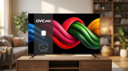 جي في سي برو شاشة تلفزيون 40 بوصة سمارت - LED - نظام أندرويد - رسيفر داخلي - LD-40TVS