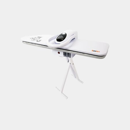 كاوية كبس بخار كولين مع ستاند 42 انش 2200 واط - أبيض - 803102009