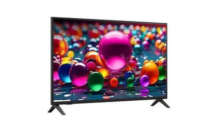 شاشة ال جي 55 بوصة نظام WebOS25 يدعم HDR10 بدقة 4K UHD مع ريموت - 55UA85006LA