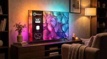 دانسات شاشة ذكية 50 بوصة 4k - بنظام أندرويد - DTD50BU