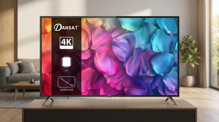 دانسات شاشة ذكية 50 بوصة 4k - بنظام أندرويد - DTD50BU