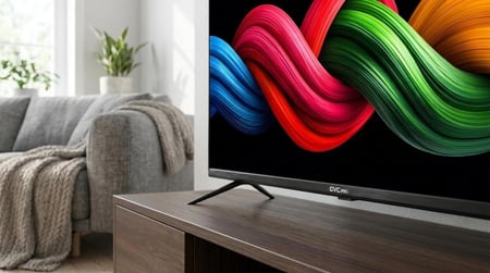 جي في سي برو شاشة تلفزيون 40 بوصة سمارت - LED - نظام أندرويد - رسيفر داخلي - LD-40TVS