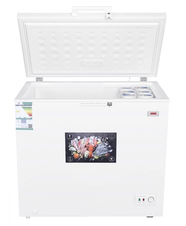 هام فريزر أفقي - 7.1 قدم مكعب - أبيض - HM370FR-O23 | تكنو بيست (20306003)