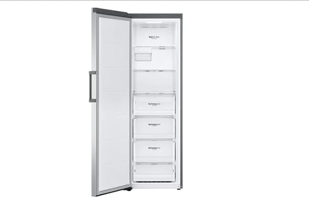 فريزر راسي LG فضي ( توزيع متعدد الهواء - تجميد سريع - كمبروسور انفرتر - صيني ) موديل LF131BBSIT