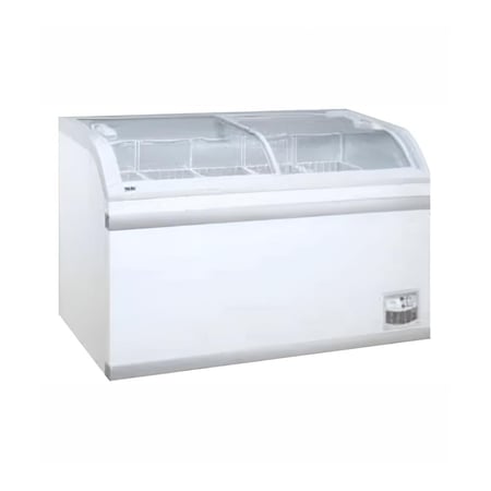 فريزر بانكول مقوس سحاب افقي زجاج  2 متر 700 لتر  SD-700BY