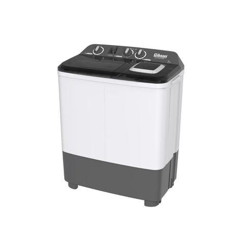 غسالة حوضين جبسون 7 كيلو GWMTT07BA3