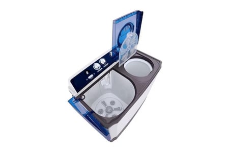 غسالة ال جي 12 كيلو حوضين صناعة تايلندي لون أبيض موديل WTT1210TW1 | تكنو بيست (27307073)