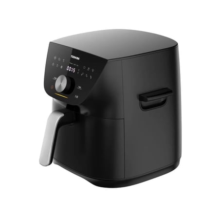 توشيبا قلاية الهوائية 5.2 لتر بشاشة تعمل باللمس - 1500 واط - أسود - AF-52CP1URME(H)